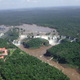 Illustration for article titled The Iguazú Falls overflow in flood of biblical proportions